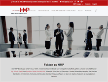 Tablet Screenshot of hmp-consulting.com